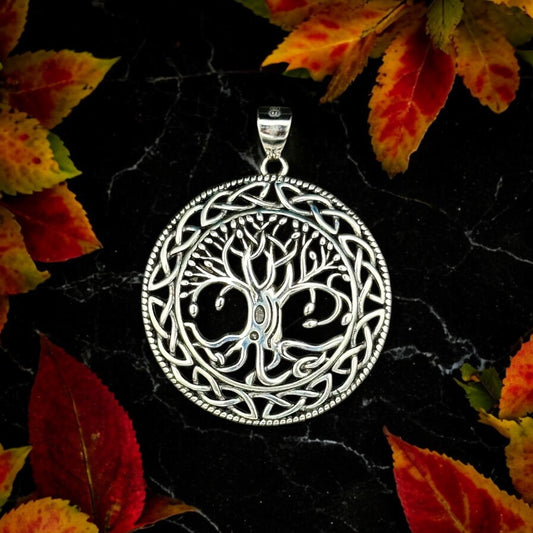 Celtic Knot Tree of Life Pendant