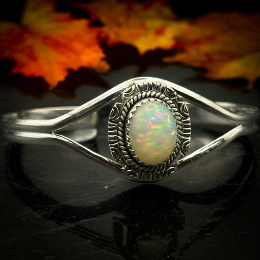 Ethiopian Opal Cuff