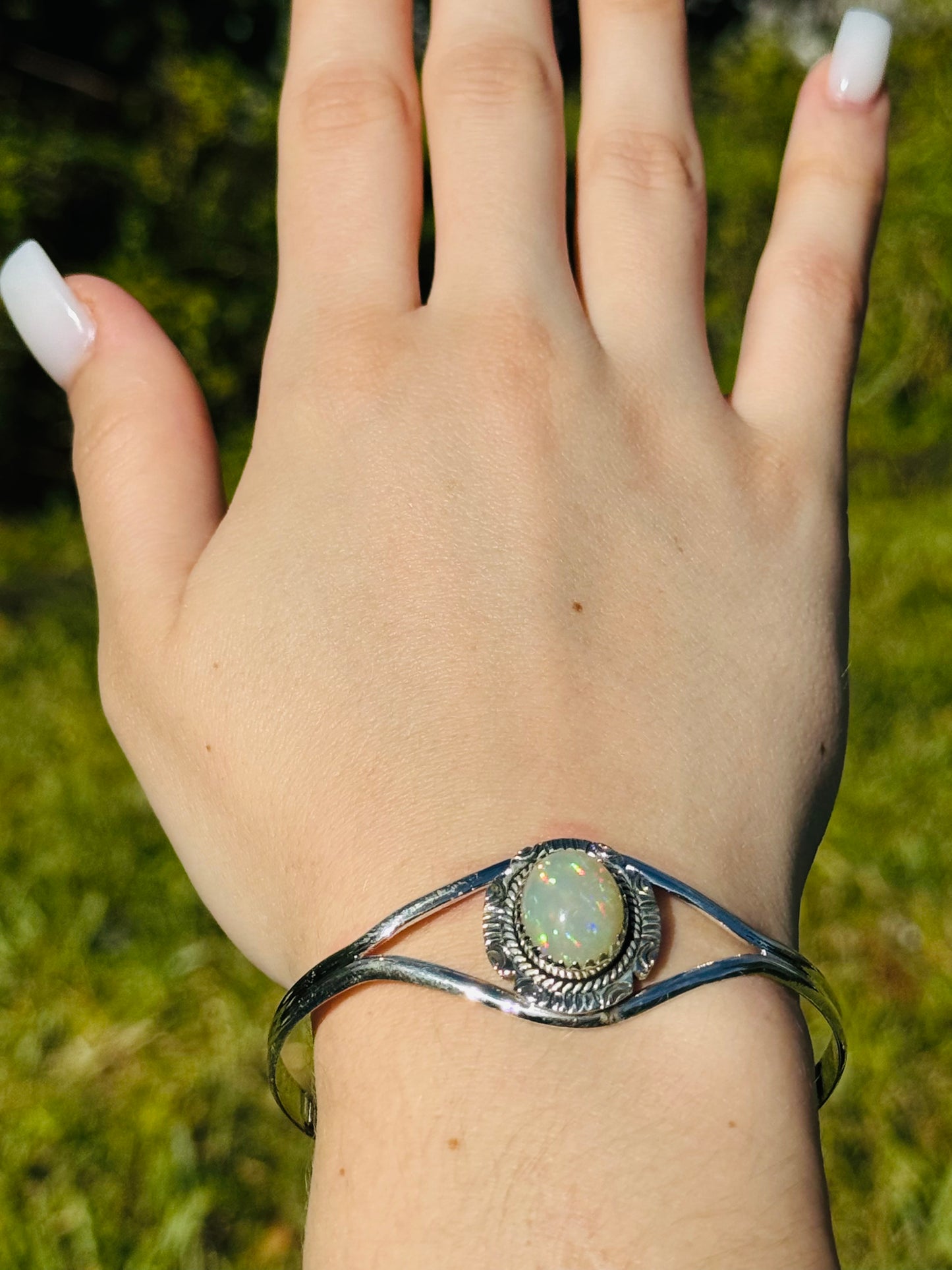 Ethiopian Opal Cuff